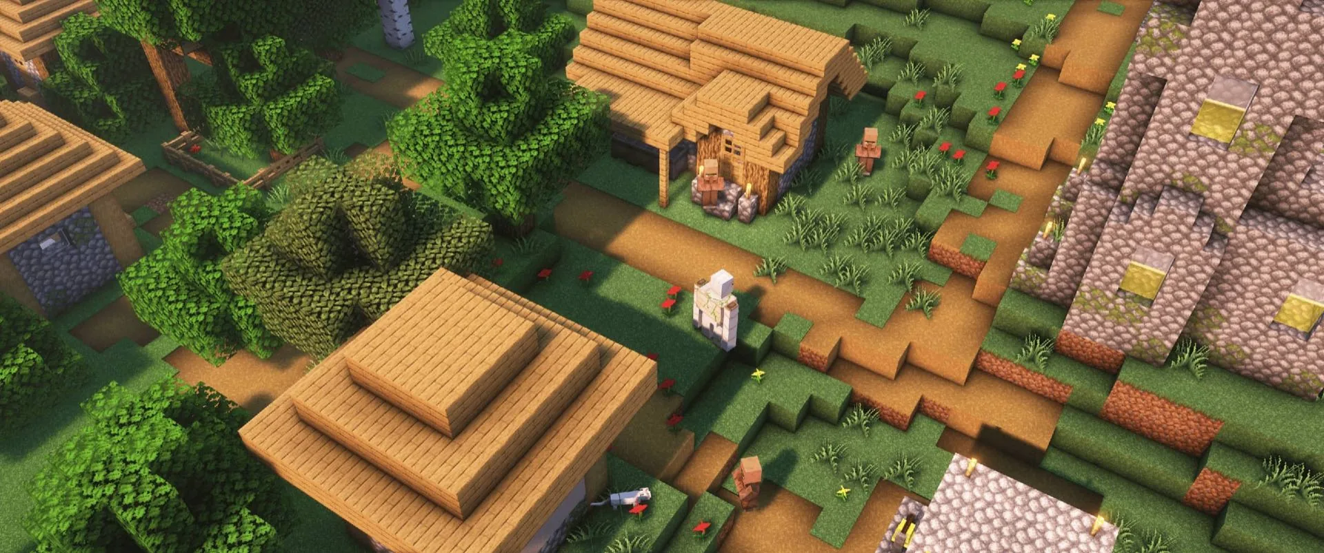 Minecraft PvP scene rendered with a custom Bedrock texture pack